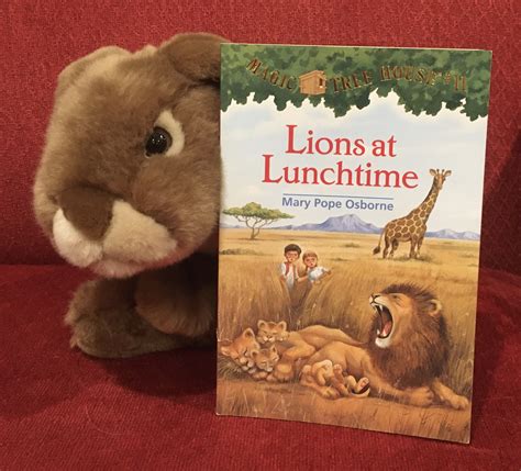 Magic tree house lions at lunhctime